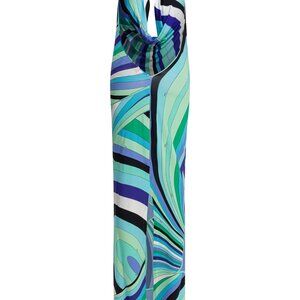 Emilio Pucci Light Blue Elastan Dress